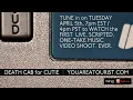 Death Cab for Cutie - You Are A Tourist