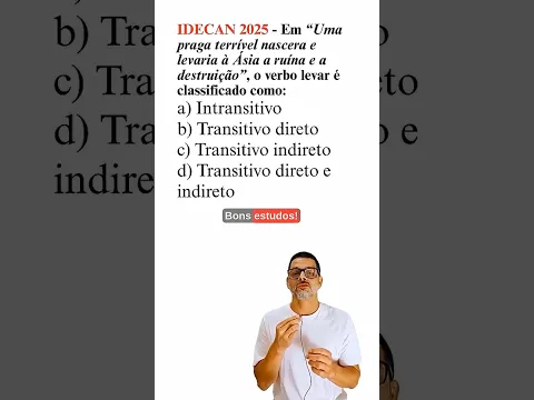 148. Transitividade verbal  #portuguêsdozero  #concursospublicos