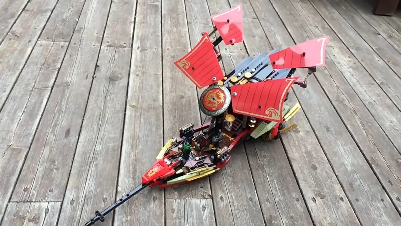 LEGO Ninjago Final Flight of Destiny's Bounty 70738 Review - BrickQueen