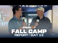 Auburn fall camp report Day 13