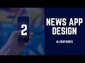 How to Design ionic 2 3 app from Start to End News App Wire-framing the app