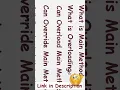 Main Method Overloading