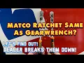 Matco Tools Is it the same ratchet just rebranded Gearwrench VS Matco let s tear them apart