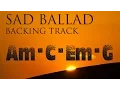 Lagu Sad Slow Instrumental Guitar Ballad Backing Track A minor