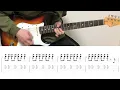 Red Hot Chili Peppers - Around The World (guitar cover with tabs & chords)