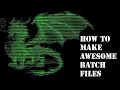 How to make awesome batch file images in command prompt