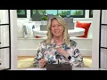 Diamonique x Jennifer Miller Inside Out Pave Hoops Sterling Silver on QVC