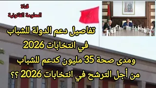 شروط ترشح الشباب في الإنتخابات ومدى صحة الحصول على 35 مليون دعم الدولة للشباب في الإنتخابات سنة 2026 