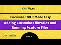 Adding Cucumber libraries and Running Feature Files Cucumber BDD - Part 11