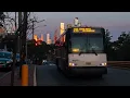 Front POV NJT Route 195 Cedar Grove Willowbrook onboard a 2019 MCI D4500CT