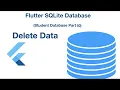 11 SQLite Data in Flutter Student Database Part 10