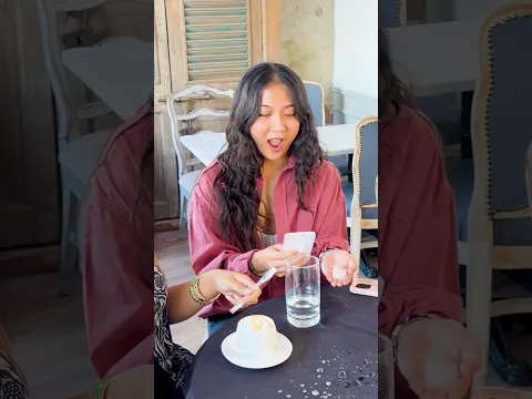 Magician Turns her Phone into ICE 🥶