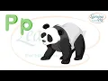 Letter-P-Joly Phonics Peach-Pen-Panda-Pineapple