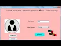Towards Secure Data Distribution Systems in Mobile Cloud Computing
