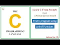 printf Function funtction