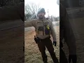 Steele County Deputies in Ellendale tell a property owner to get off his property or go to jail