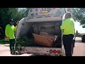 A day in the life of the garbage collectors in Garland Texas this is what their job is like