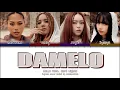 DOLLA feat. Hard Lights - 'DAMELO' (Lyrics/colorcoded)