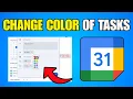 How To Change Color Of Tasks In Google Calendar Step By Step Guide