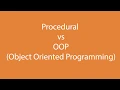Procedural vs OOP Object Oriented Programming in PHP