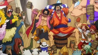 مقطع قراصنة روجر يغنون بينكس ساكي ون بيس حلقة967 One Piece 