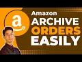 How to Archive Orders on Amazon