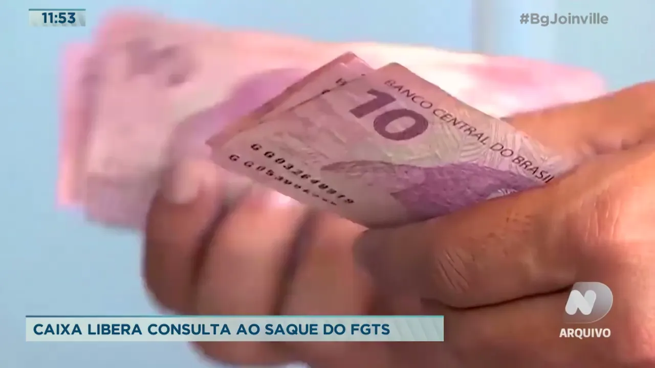 Caixa libera consulta ao saque do FGTS