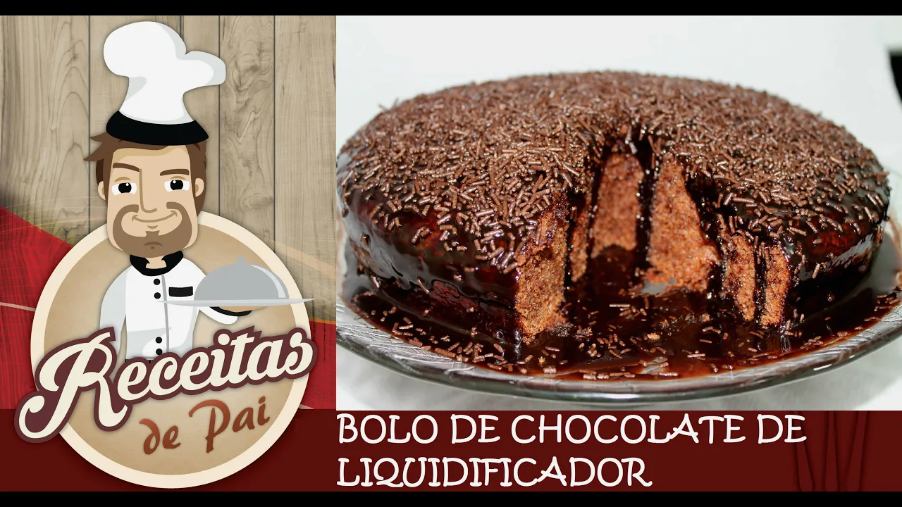 BOLO DE CHOCOLATE RÁPIDO E FÁCIL #28 RECEITAS DE PAI