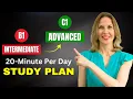 How To Improve Your English From Intermediate To Advanced 20 Minute Per Day Study Plan
