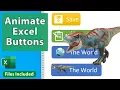 Make Cool Buttons for Excel And Professional