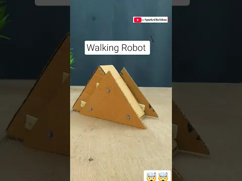 chalne wala robot banaye | cardboard Robot making#robot #project #motor @uniquesmartwork #shorts