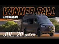 NIRVANA SPRINTER VAN WINNER CALL