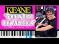 Download Lagu How to Play 'Somewhere Only We Know' by Keane - Piano Tutorial