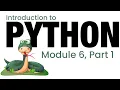 Python - Module 6 Part 1