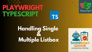 Playwright Handling Single Multiple Listbox Select Options Easily