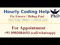 Online Hour Basis Coding Debug Support Hour Basis Online Debug Support Omnet 918903084693 call