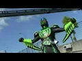 Kamen Rider OOO Gatakiriba First Henshin And Battle
