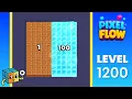 Pixel Flow Level 1200 Hard Walkthrough Solution