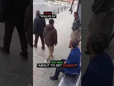 These Thieves Picked the WRONG Bus Stop π³πβ€οΈ