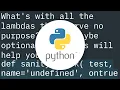 Passing None as function parameter where parameter is a function