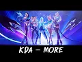 Download Lagu K/DA - MORE ft. Madison Beer, (G)I-DLE, Lexie Liu, Jaira Burns, Seraphine