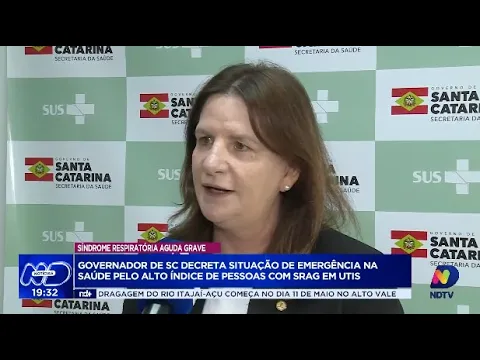 Emergência na saúde: SC enfrenta crise com UTIs lotadas devido à síndrome respiratória aguda grave
