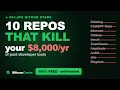 10 GitHub Repos That Kill 8 of Paid Developer Tools 804 000 Stars
