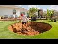 Contractors Asked 150 000 for This Backyard So He Built It Himself Did He Save