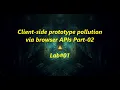 Client-side prototype pollution via browser APIs Manual - Lab