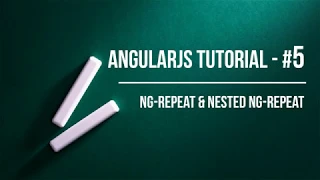 NG repeat in angularjs AngularJS Angular JS Tutorial