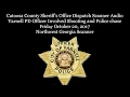 Catoosa County Dispatch Scanner Varnell PD Officer Involved Shooting and Police chase