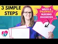 How to Write a Nursing Diagnosis in 3 Simple Steps