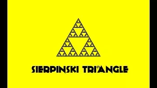 - Sierpinski Triangle in Python FRACTAL