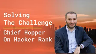 Chief Hopper Challenge Solving The Programming Challenge